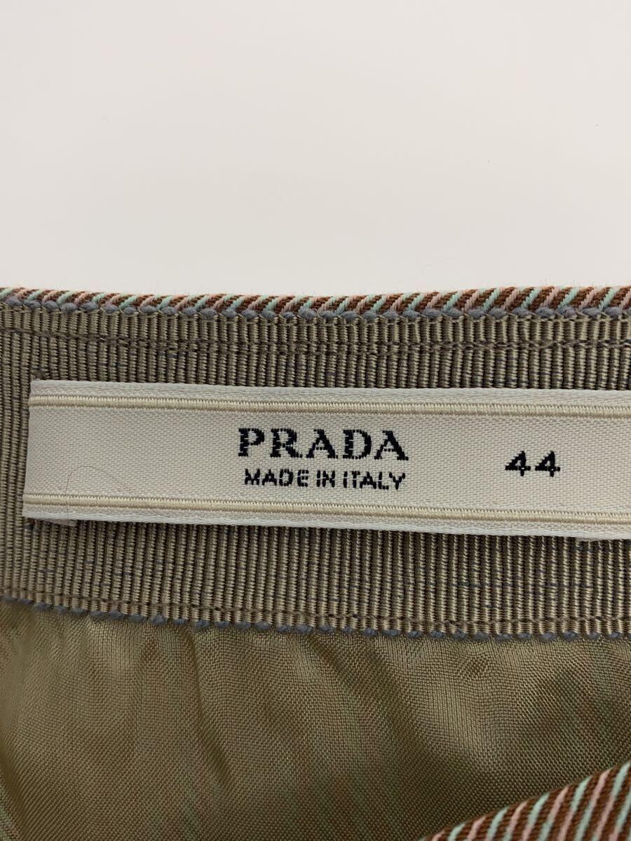 PRADA◆スカート/-/コットン/PNK_画像4