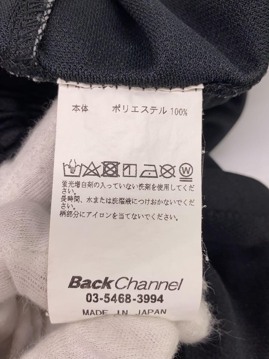 Back Channel◆ボトム/L/ポリエステル/BLK/トラックパンツ_画像5