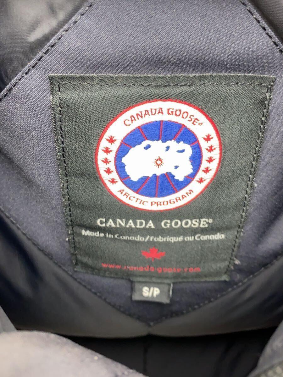 CANADA GOOSE◆ダウンジャケット/S/ポリエステル/BLK/3438JM_画像3