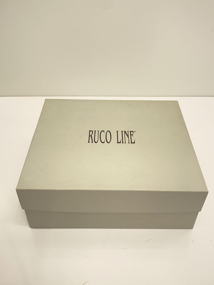 RUCO LINE◆ハイカットスニーカー/37/BLK/レザー/2208-364-004-037/RUCO LINE/ルコライン_画像7