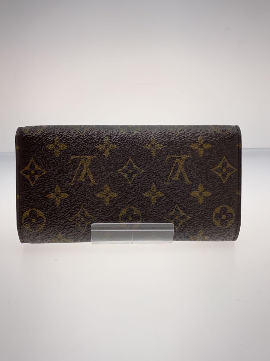 LOUIS VUITTON◆ポルト・トレゾール・インターナショナル_モノグラム・キャンバス_BRW/PVC/BRW/総柄/レディース_画像2