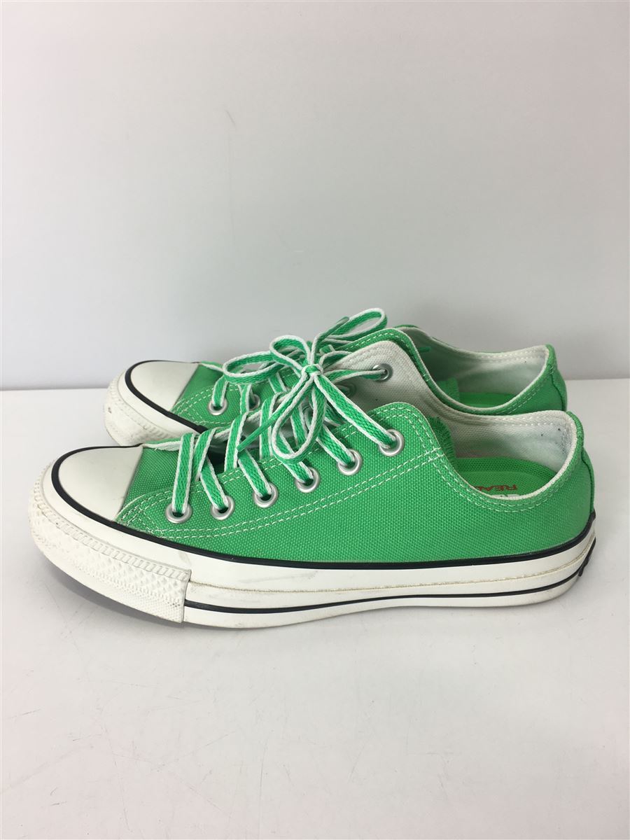 CONVERSE◆ローカットスニーカー/23.5cm/GRN/キャンバス_画像2