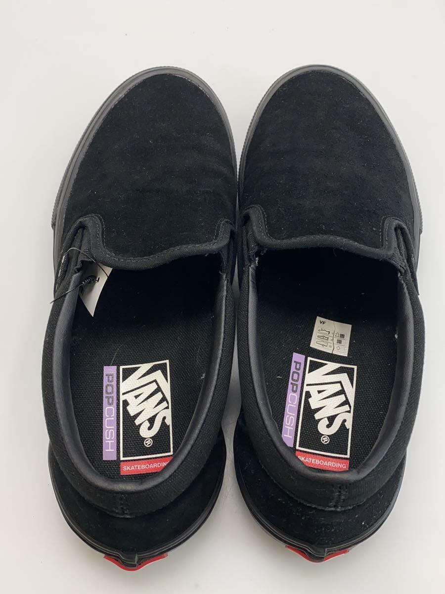 VANS◆POPCUSH/ローカットスニーカー/27.5cm/BLK/スウェード_画像3