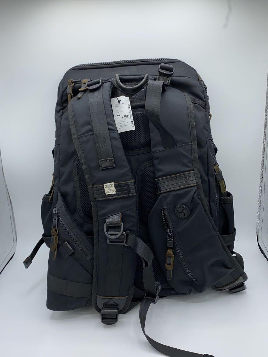 AS2OV◆リュック/061409/CORDURA DOBBY 305D ROUND ZIP BACK PACK BLACK_画像3