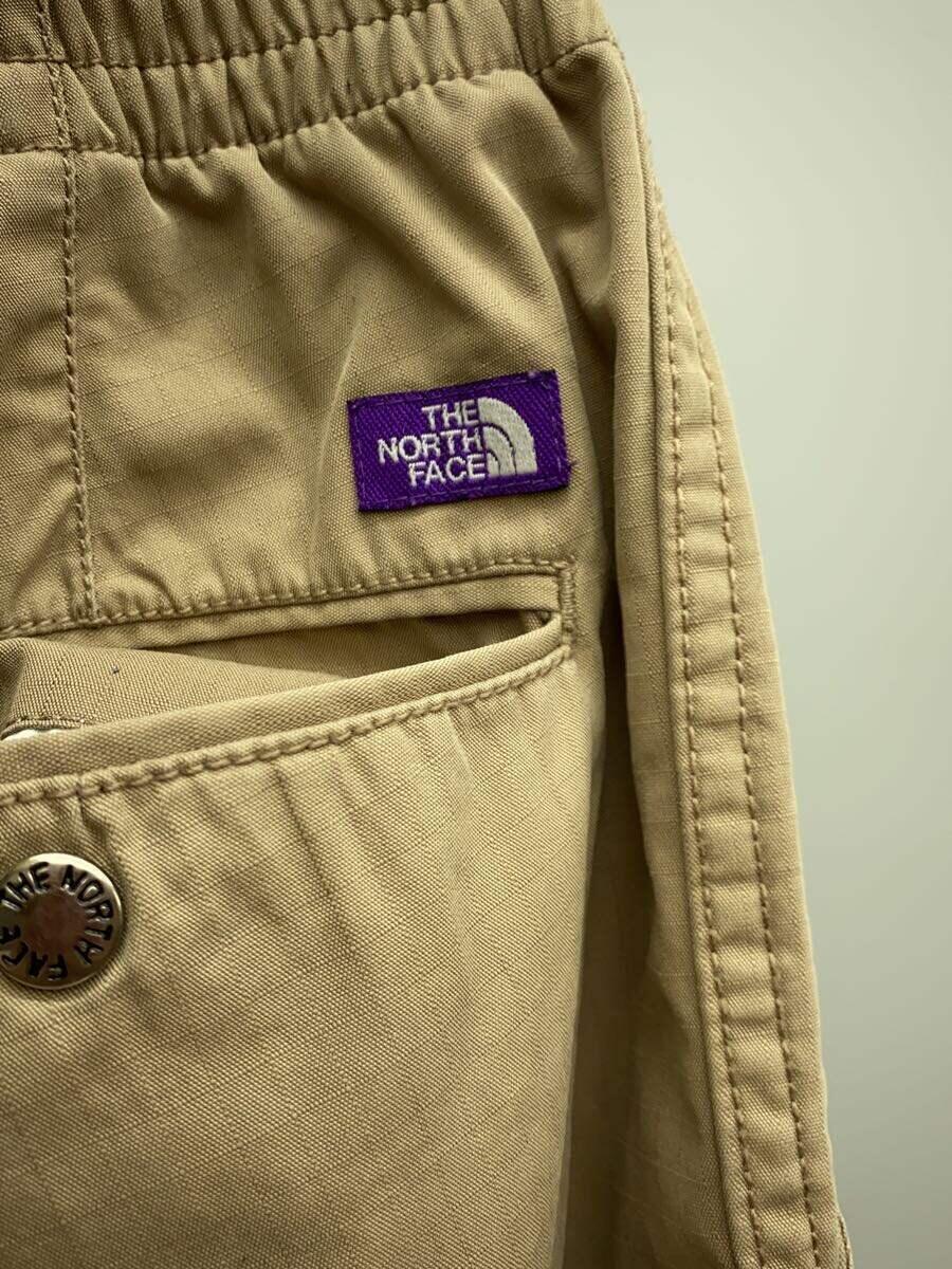 THE NORTH FACE PURPLE LABEL◆RIPSTOP SHIRRED WAIST PANTS/36/コットン/BEG/無地_画像4