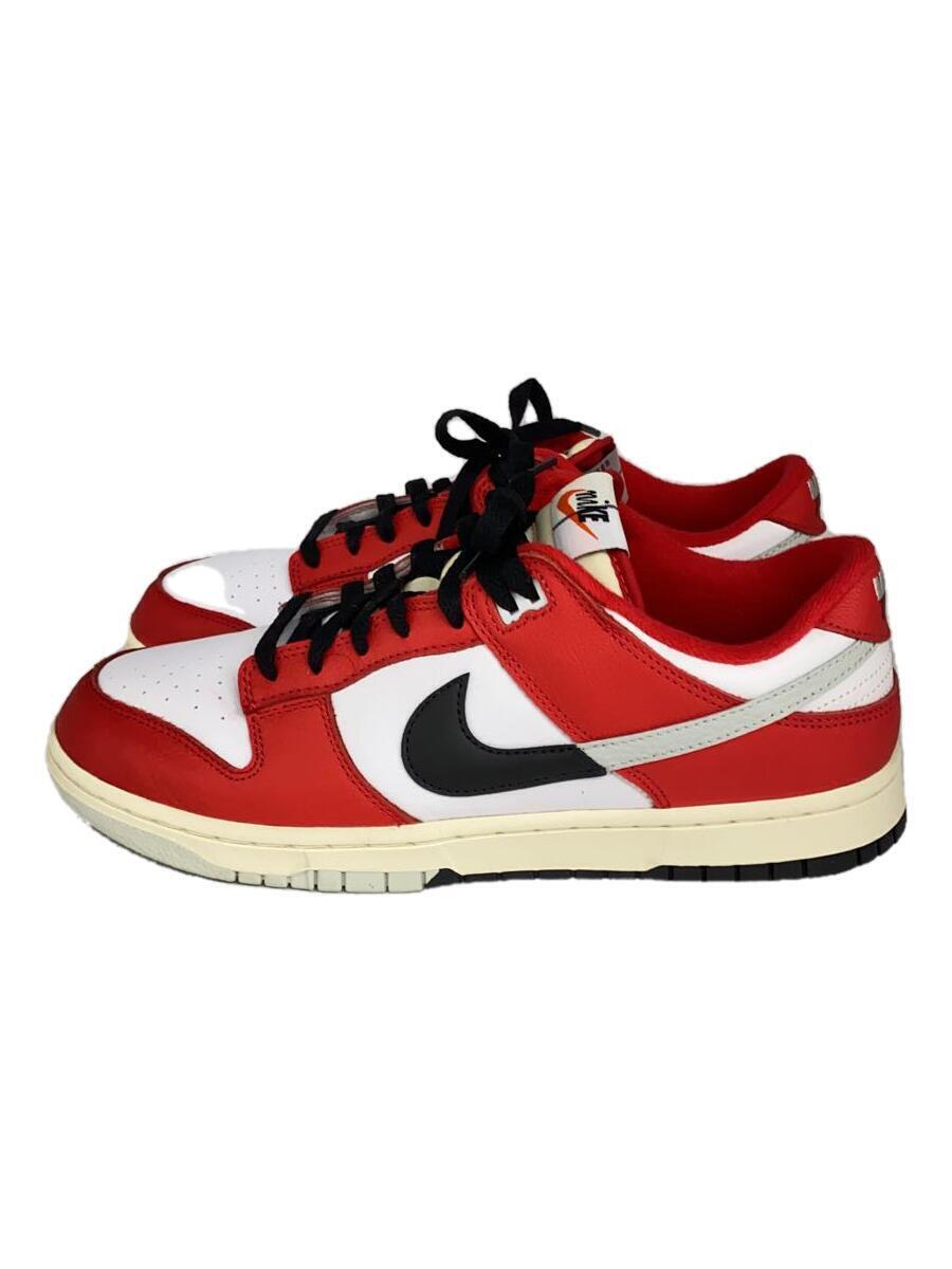 NIKE◆DUNK LOW RETRO PRM_ダンク ロー レトロ プレミアム/28.5cm/RED_画像1