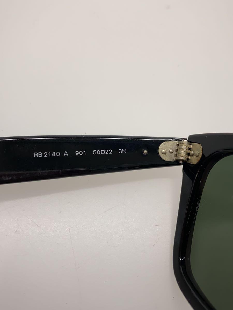 Ray-Ban◆サングラス/ウェリントン/プラスチック/BLK/GRY/メンズ_画像5