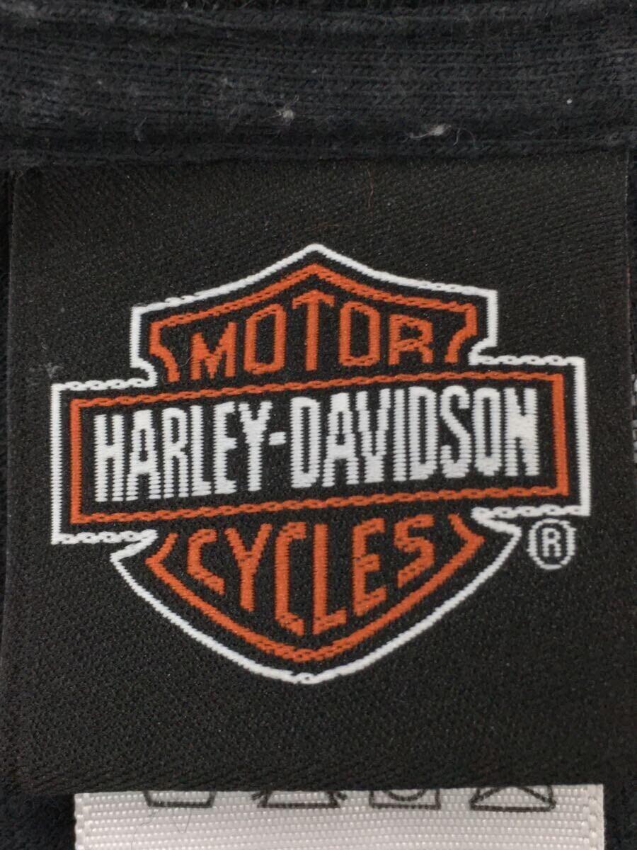 HARLEY DAVIDSON◆ロゴ/両面プリント/Tシャツ/XXL/コットン/BLK//_画像3