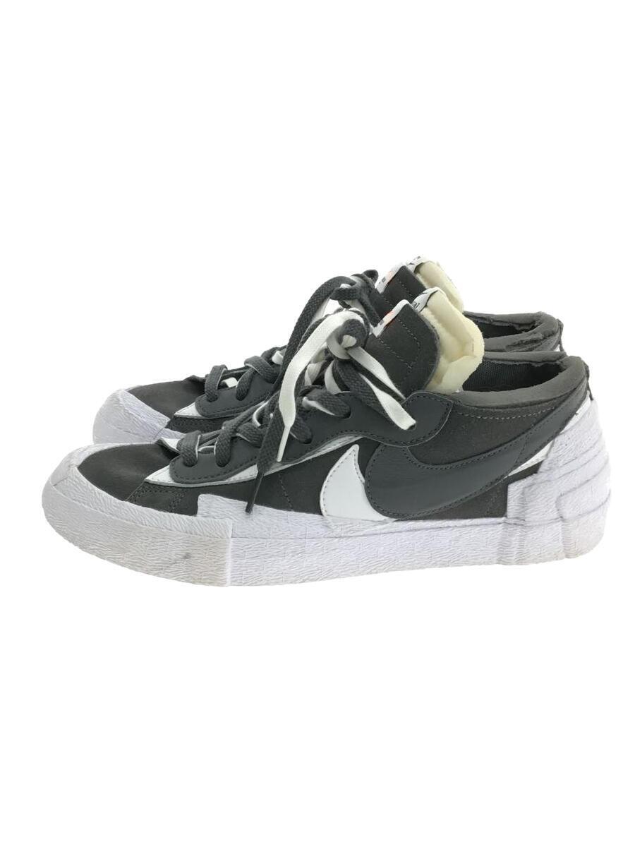 NIKE◆BLAZER LOW X SACAI_ブレーザー ロー X SACAI/27cm/GRY//_画像1