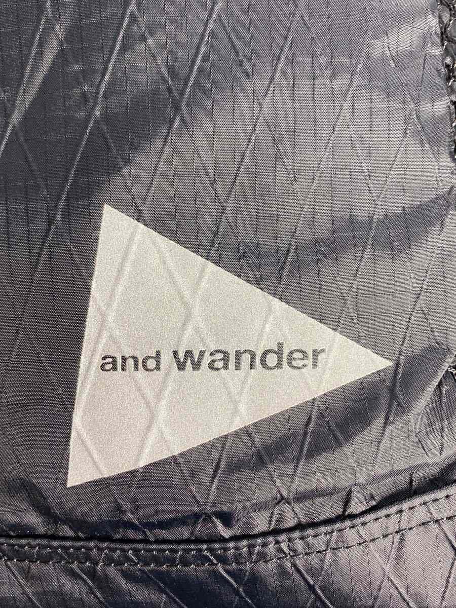 and wander◆リュック/ポリエステル/BLK/574-2975115-21//_画像5