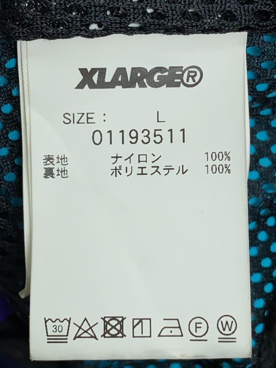 X-LARGE◆ナイロンジャケット/L/ナイロン/BLK/01193511_画像4