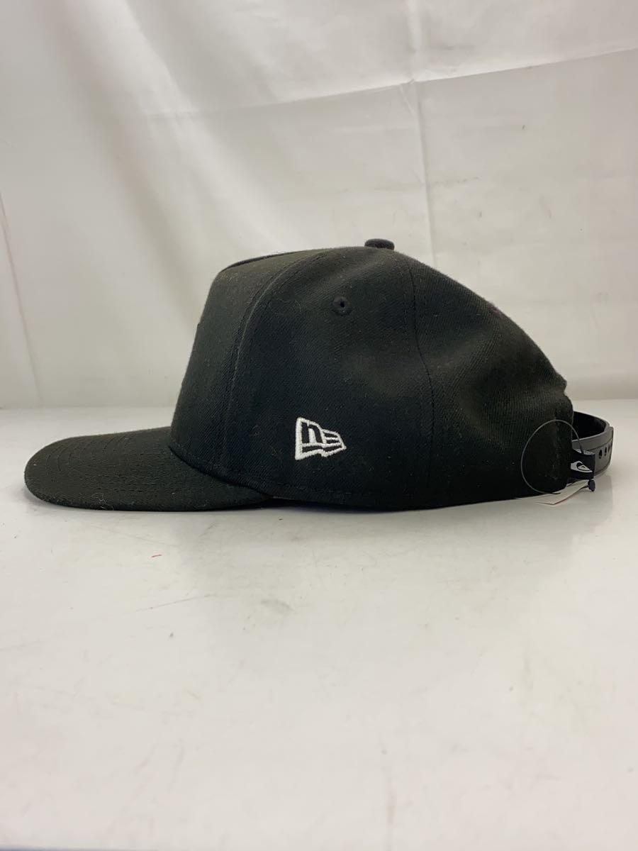 NEW ERA◆キャップ/-/コットン/BLK/無地/メンズ_画像2