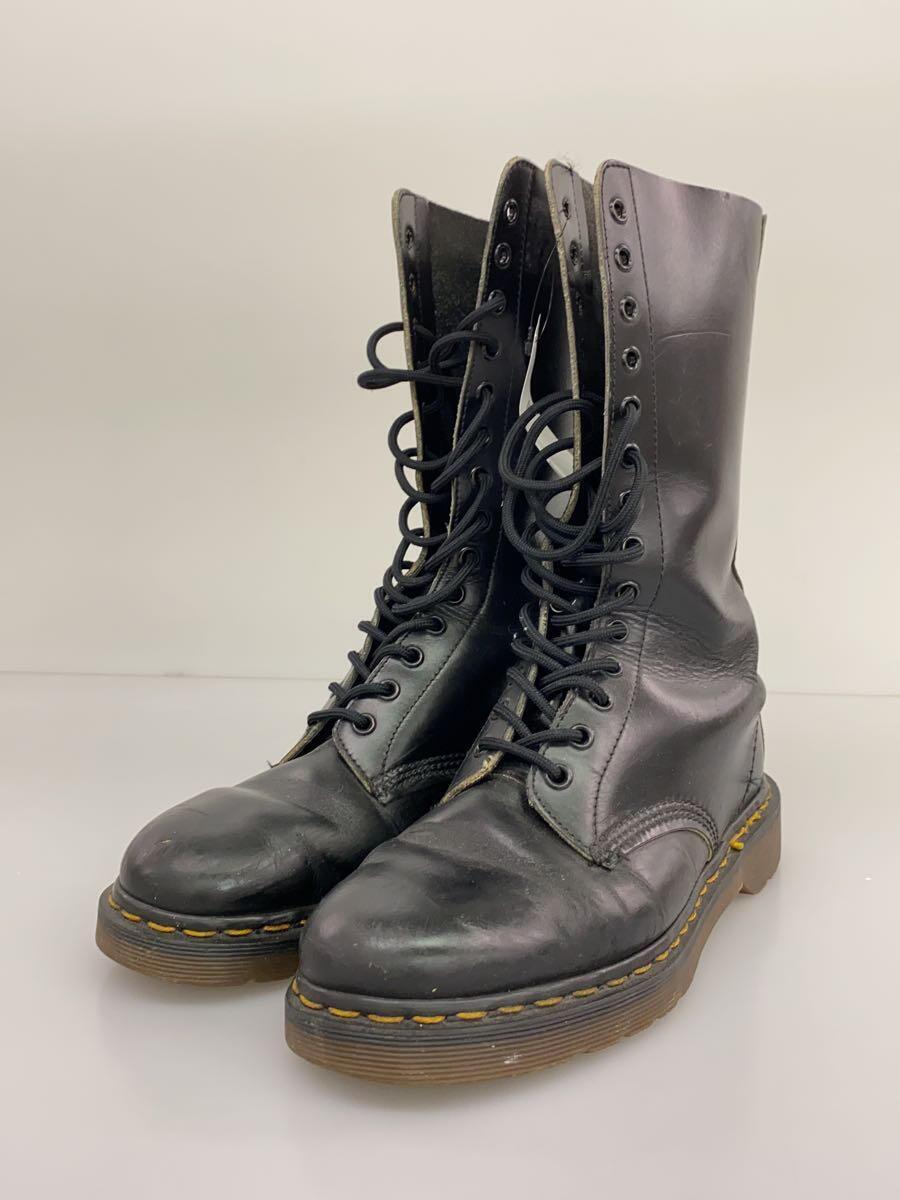 Dr.Martens◆レースアップブーツ/-/BLK/レザー_画像2