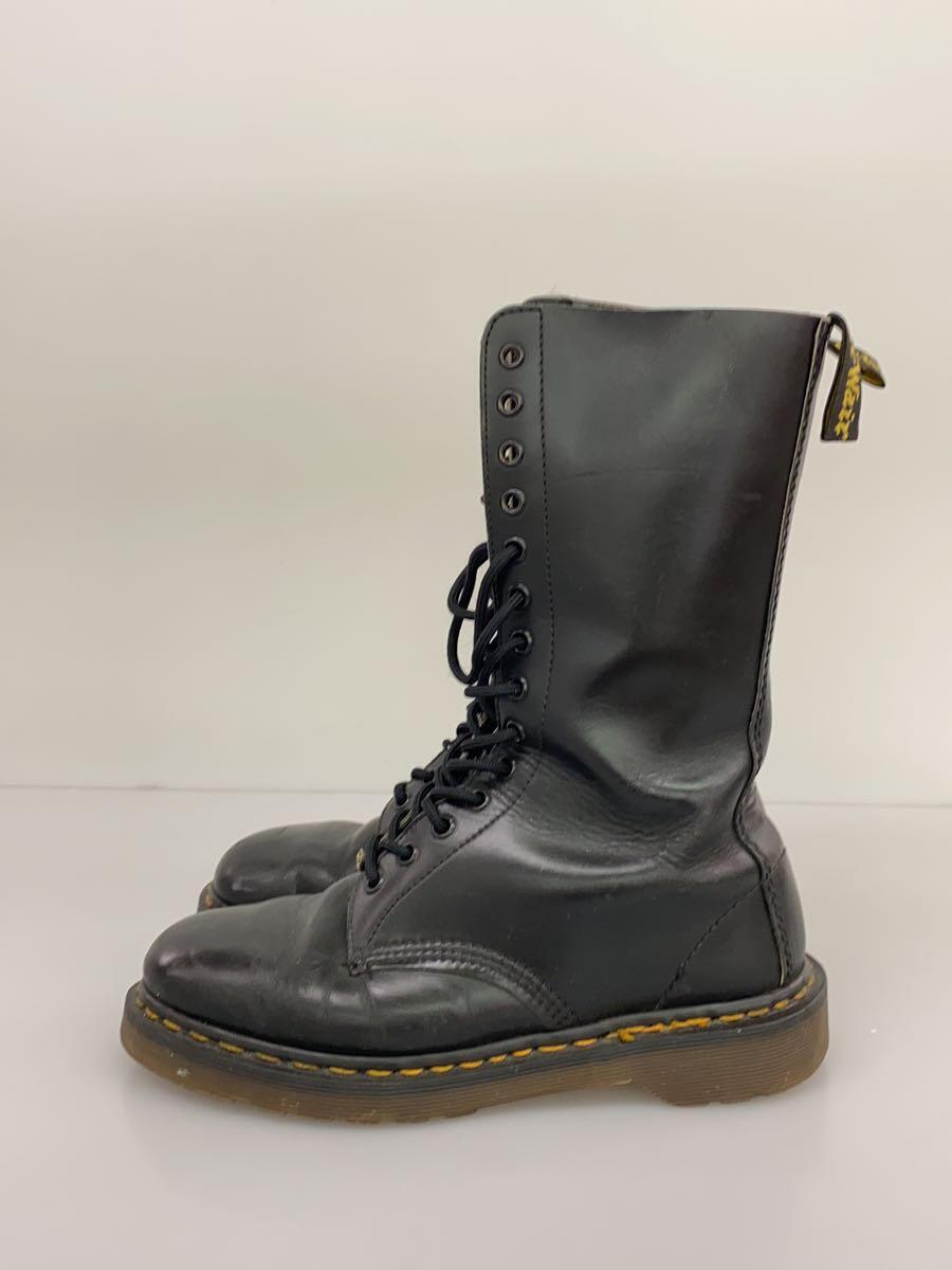 Dr.Martens◆レースアップブーツ/-/BLK/レザー_画像1