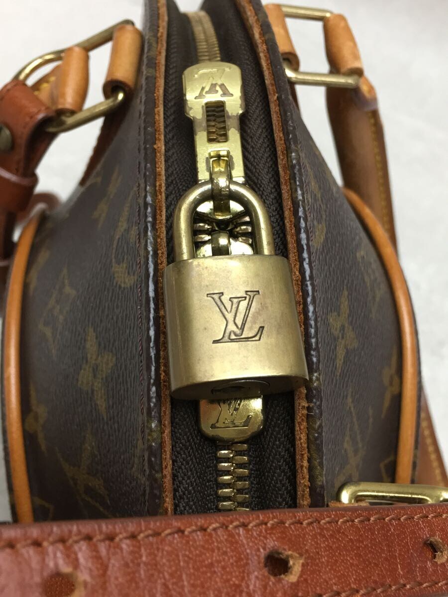 LOUIS VUITTON◆●エリプスPM_モノグラム_BRW/PVC/BRW/カギ欠品_画像8