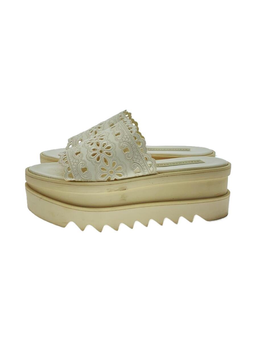 STELLAMcCARTNEY◆サンダル/38/WHT/PVC