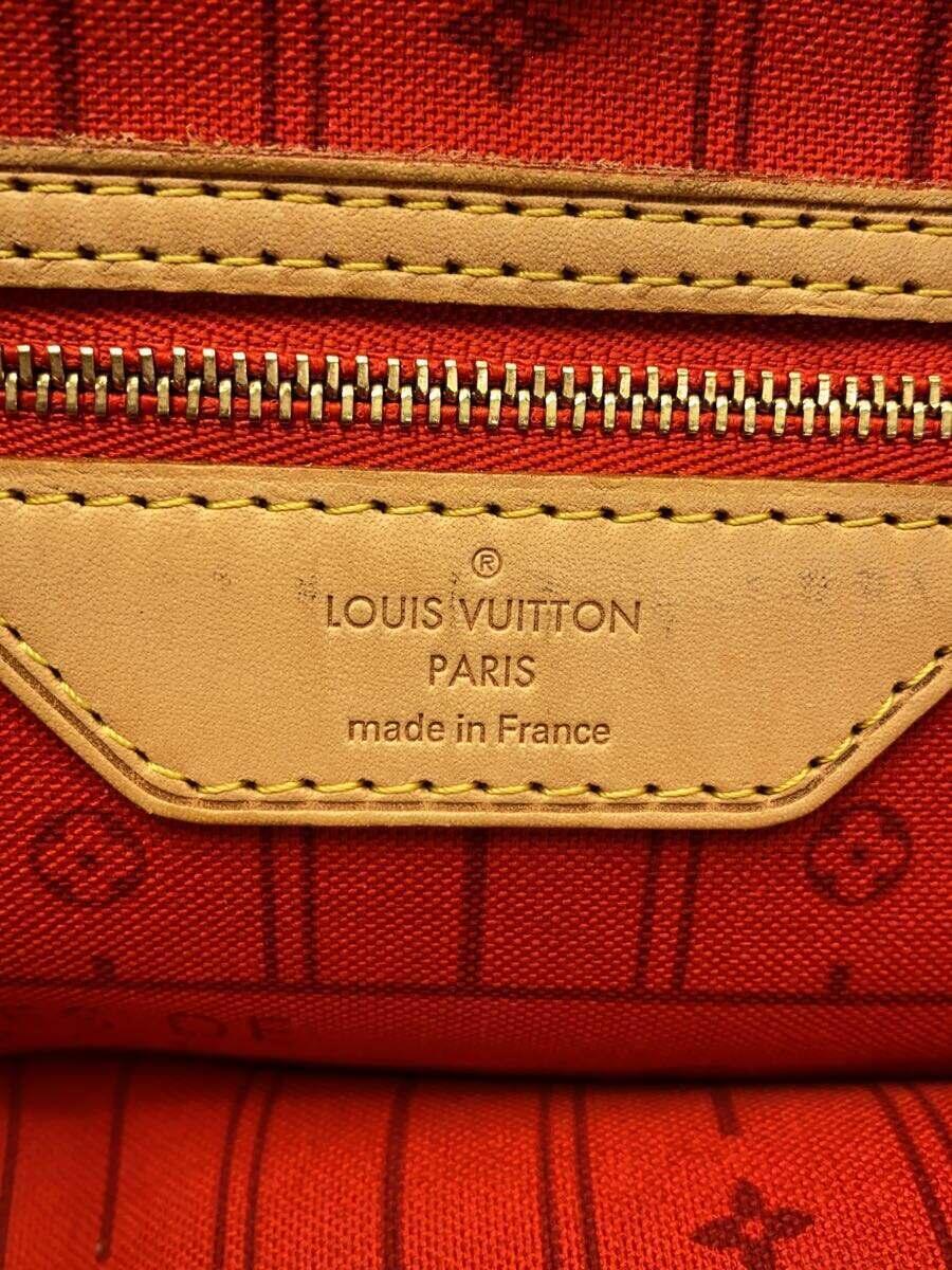 LOUIS VUITTON◆2)ネヴァーフルMM_モノグラム・キャンバス_BRW_ピモン/PVC/BRW_画像5