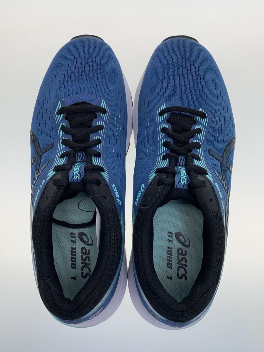 ASICS◆ローカットスニーカー/24.5cm/BLU/スポーツ/レディース/_画像3