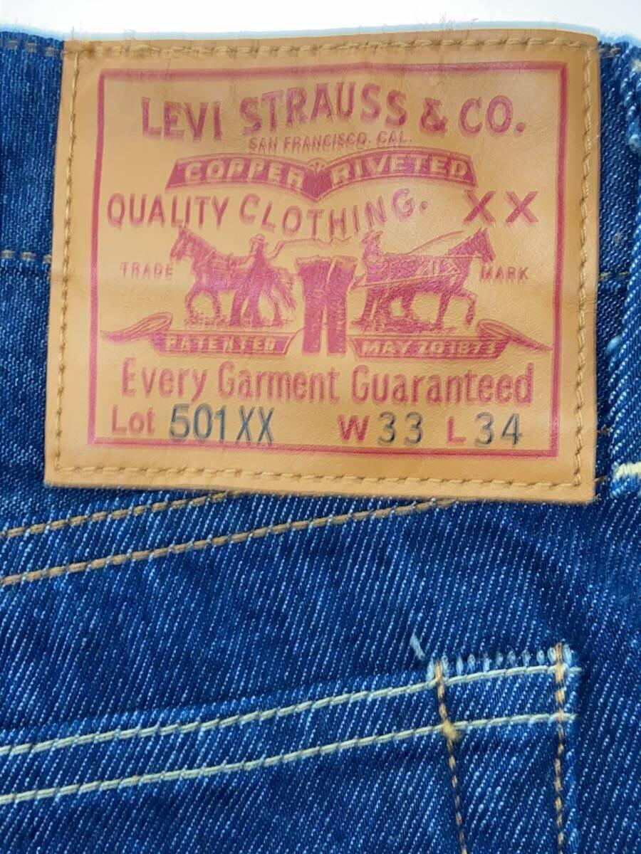 Levi’s◆ボトム/33/デニム/IDG/無地/37501-0015_画像4