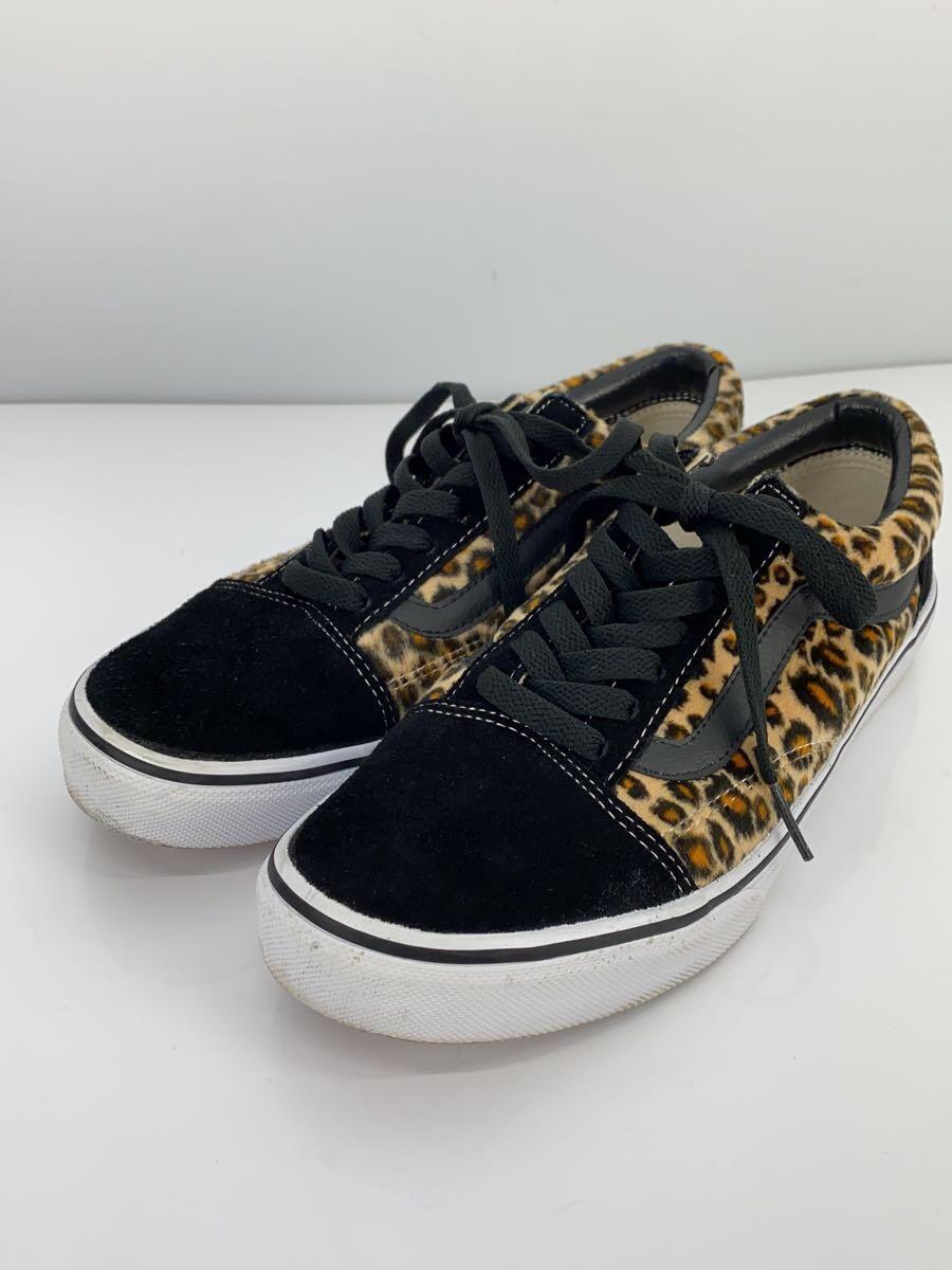 VANS◆ローカットスニーカー/レオパード/26cm/BLK/スウェード/V36CL+_画像2