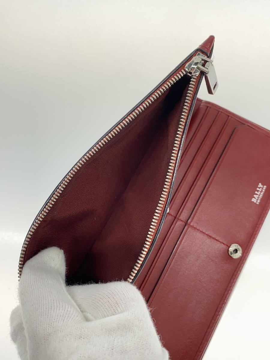 BALLY◇長財布/-/RED/無地/レディース - 長財布(小銭入れあり) BALLY◇長財布/-/RED/無地/レディース - 長財布(小銭入れあり)