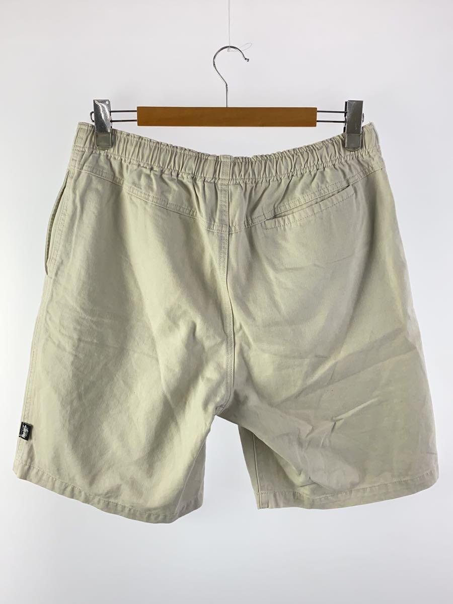 STUSSY◆Brushed Beach short pant/ショートパンツ/M/コットン/BEG/112247//_画像2