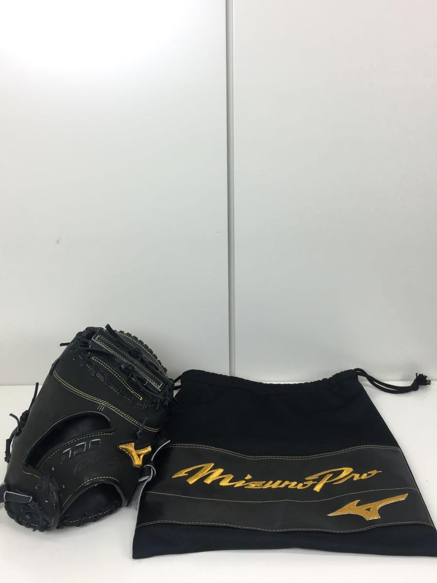 MIZUNO◇ファーストミット/右利き用/BLK/MIZUNO PRO/耕作印 MIZUNO◇ファーストミット/右利き用/BLK/MIZUNO PRO/耕作印