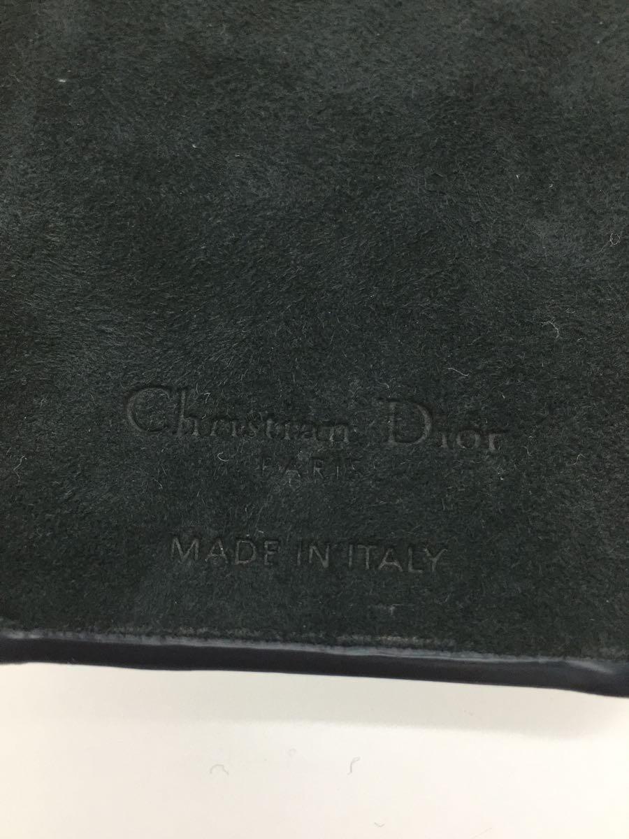 Christian Dior◆saddle iphone 14pro/小物/-/BLK/総柄/レディース