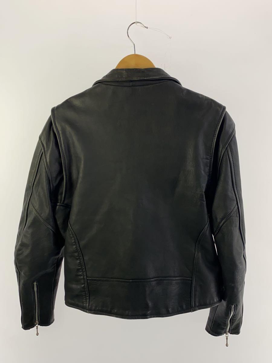 cuirs london/ダブルライダースジャケット/M/牛革/BLK ライダース cuirs london/ダブルライダースジャケット/M/牛革/BLK ライダース