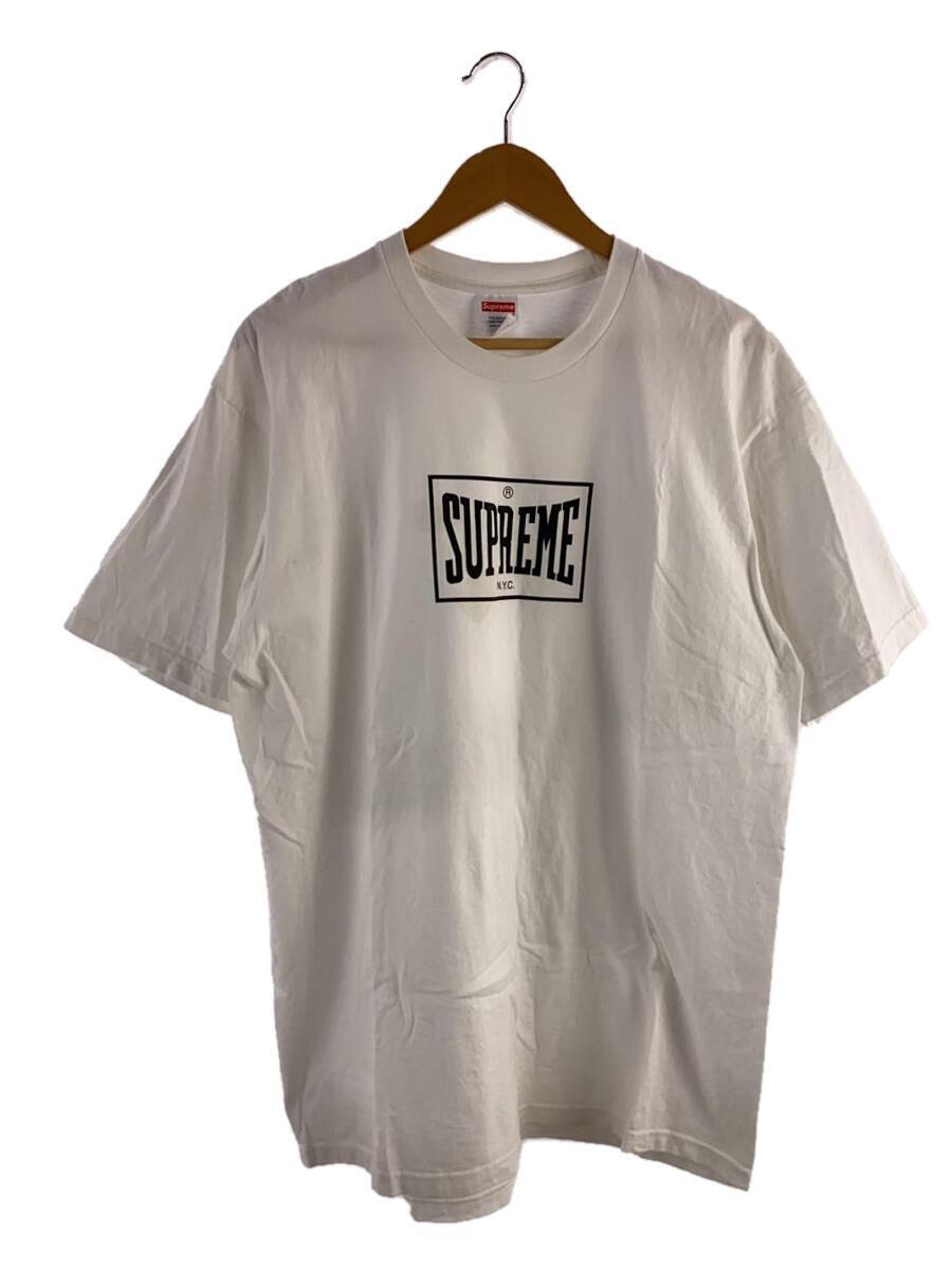 Supreme◆Tシャツ/XL/コットン/WHT/無地_画像1