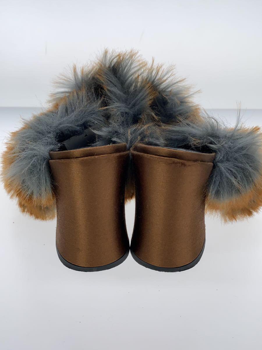 DRIES VAN NOTEN◇サンダル/36/ファーサンダル DRIES VAN NOTEN◇サンダル/36/ファーサンダル