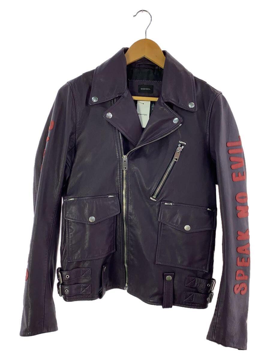 DIESEL* double rider's jacket /S/ mountain sheep leather /PUP//