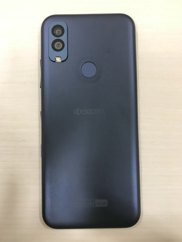 京セラ　KYOCERA　android one　S10-KC　ネイビー　初期化済み_画像6