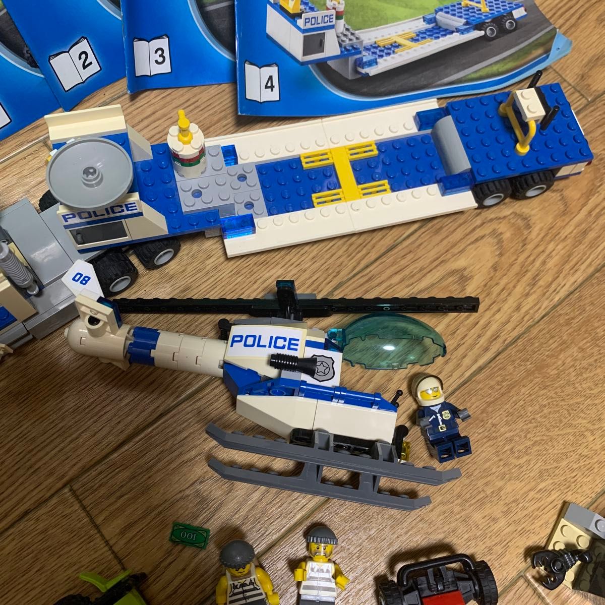 レゴ  LEGO シティ ポリスカー　ヘリコプター　60049 現状品　レア