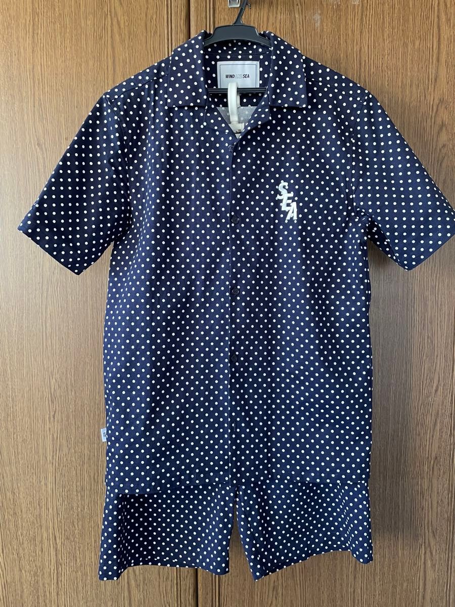WIND AND SEA (DOT) Shirt Shorts セットアップ
