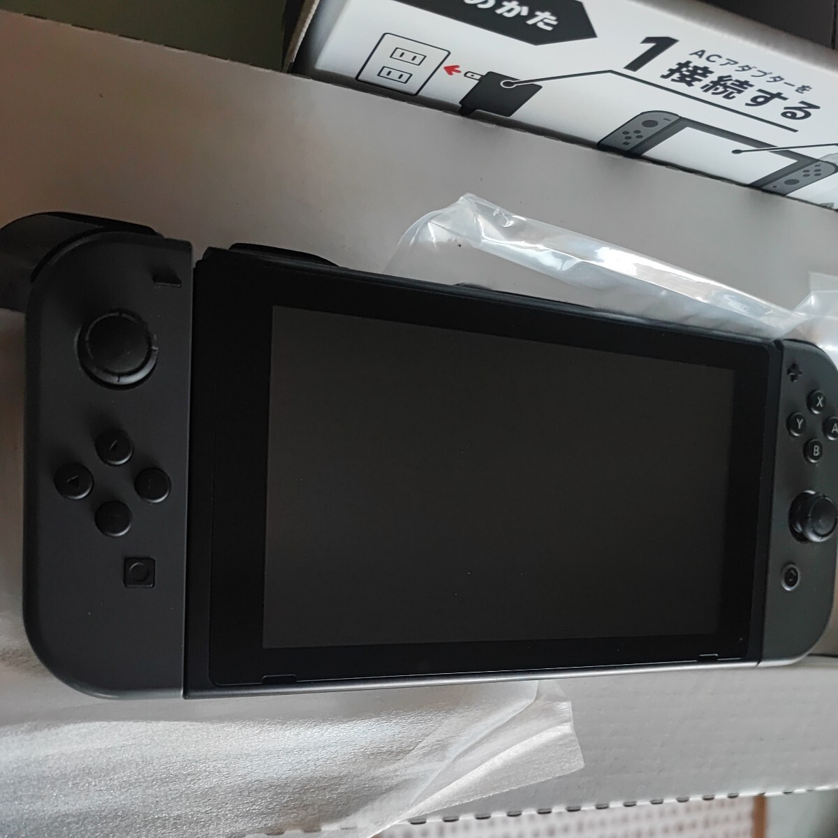 Nintendo Switch 本体 グレー HAC-S-KAAAA_画像3