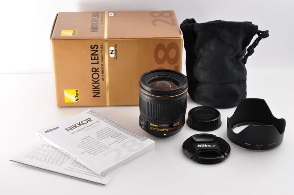 美品 Nikon ニコン AF-S NIKKOR 28mm F1.8 G N レンズ #83の画像8