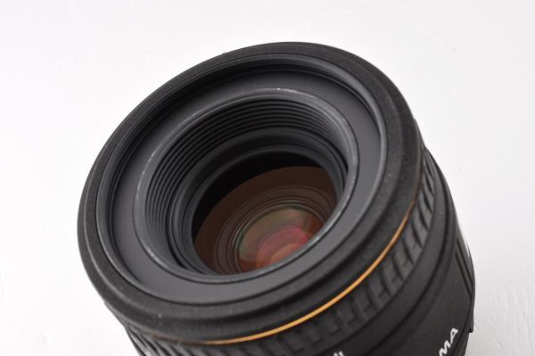 【極美品】シグマ SIGMA 50mm F2.8 D MACRO EX ニコン用 レンズ Nikon ＃95の画像8