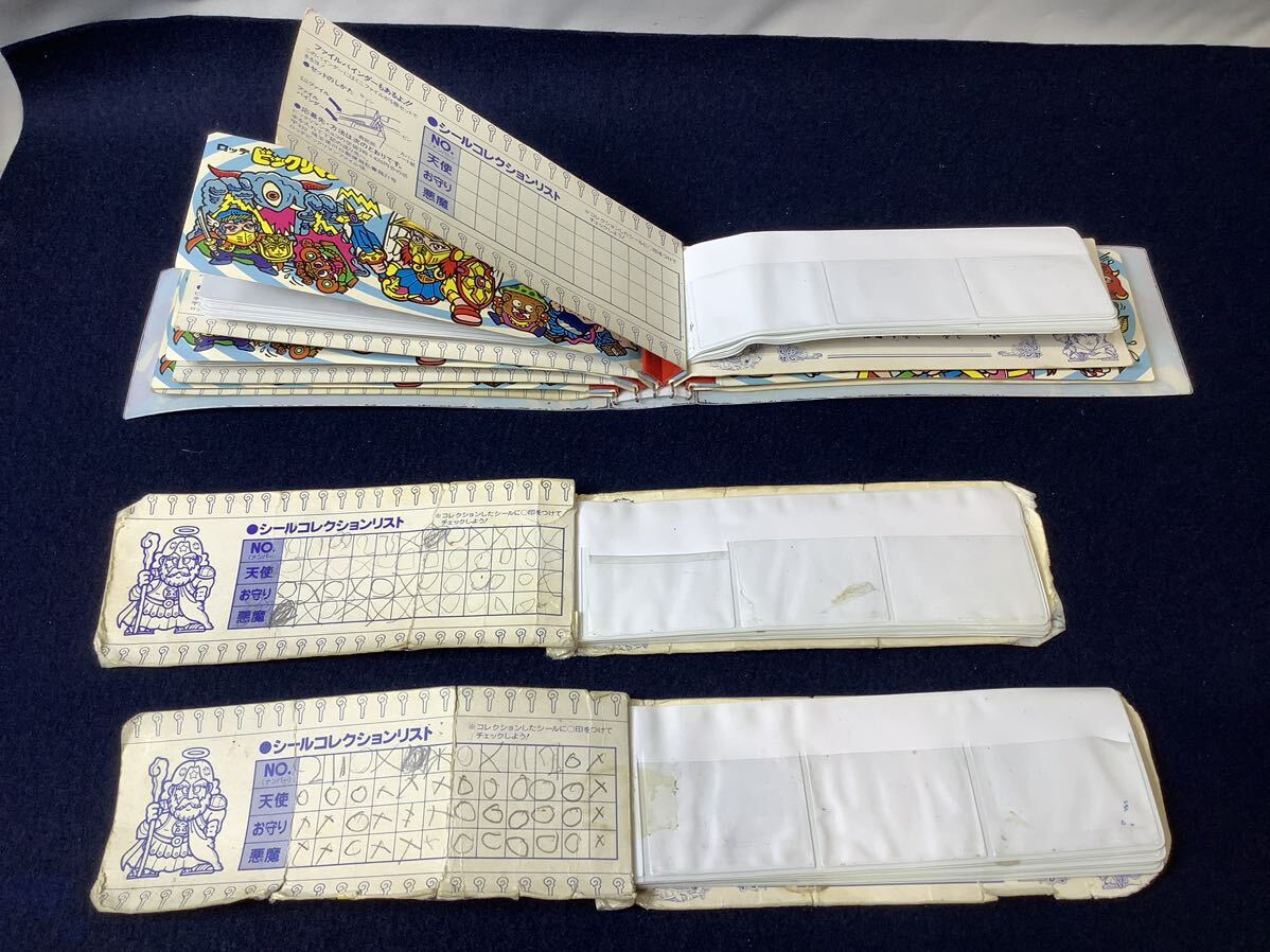  Bikkuri man Bikkuri man наклейка файл жнец - Mini файл подлинная вещь Showa Retro коллекция много суммировать текущее состояние товар YA051403
