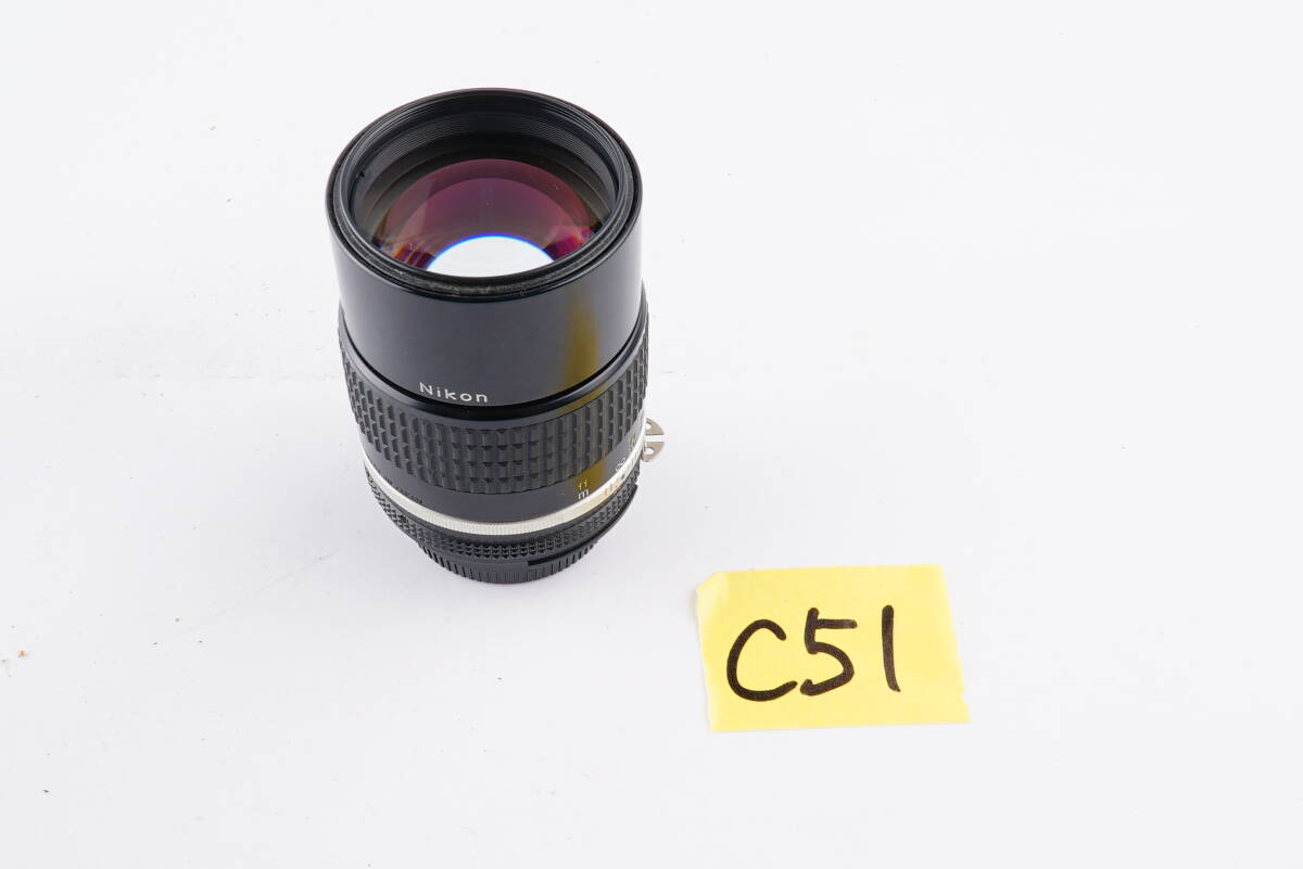 (C51) Nikon Nikkor 135mm F/2.8 Ais ジャンク品の画像7