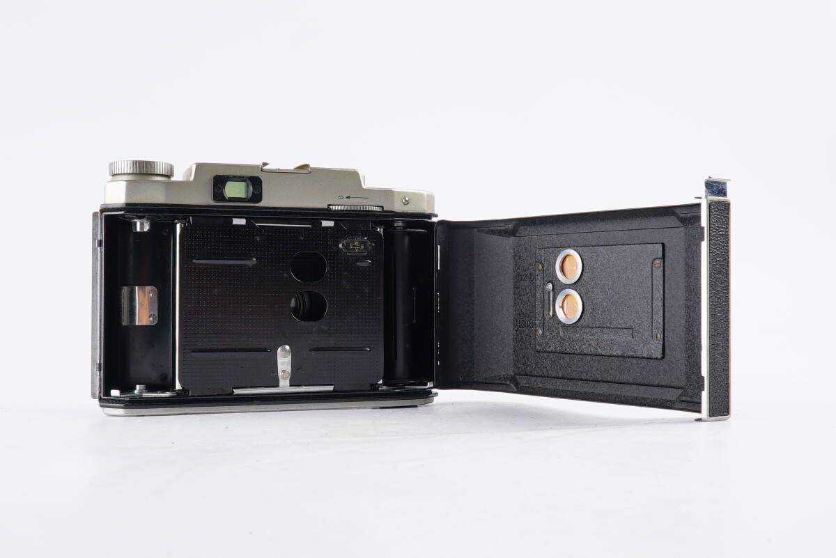 (C64) MAMIYA-6 Olympus D.Zuiko F.C. 1:3.5 f=7.5cm マミヤ 蛇腹 フィルムカメラ レトロカメラ 現状品の画像9