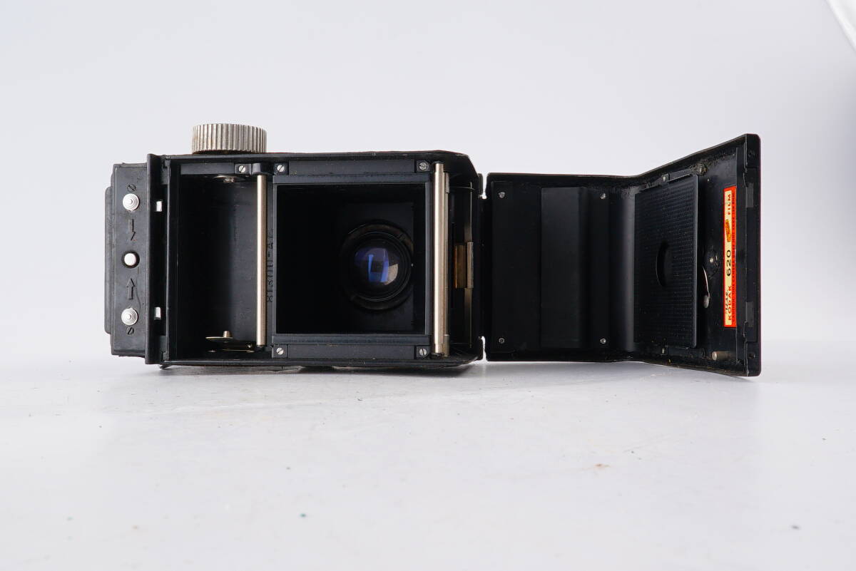 (C100) Kodak Reflex TLR Camera FLASH KODAMATIC SHUTTER 二眼レフ フィルムカメラの画像6
