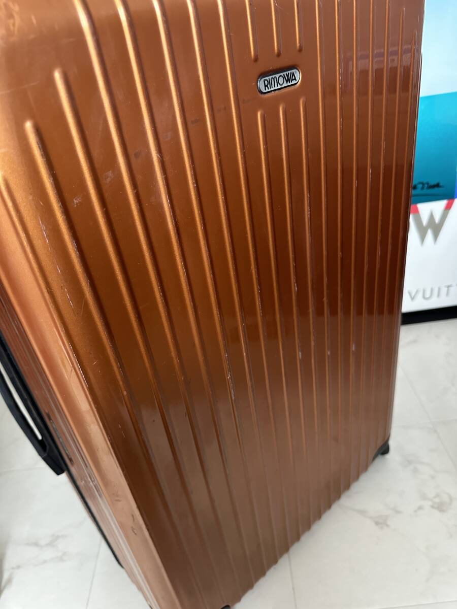 【即決/即納】！格安！ RIMOWA リモワ SALSA AIR マルチホイール スーツケース TSAロック 4輪 マルチホイール インカゴールド 本物 823.70_画像7