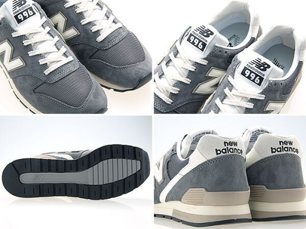 新品/NEW BALANCE/ニューバランス/CM996SC2/メンズサイズ/CHARCOAL GRAY/IVORY/WHITE/チャコール グレー/アイボリー/ホワイト/26.5cm_画像3