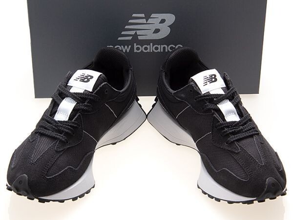 新品/NEW BALANCE/ニューバランス/MS327CBW/メンズ・レディースサイズ/BLACK/WHITE/ブラック/ホワイト/黒/白/ワイズD/23.0cm_画像1