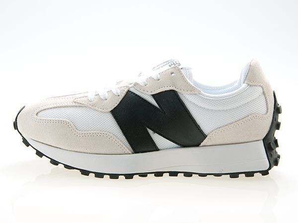 新品/NEW BALANCE/ニューバランス/MS327CWB/メンズサイズ/WHITE/BLACK/ホワイト/ブラック/白/黒/ワイズD/25.5cm_画像2