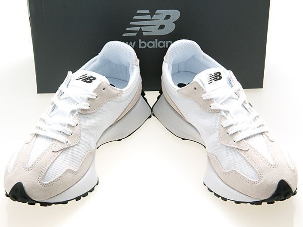 新品/NEW BALANCE/ニューバランス/MS327CWB/メンズサイズ/WHITE/BLACK/ホワイト/ブラック/白/黒/ワイズD/27.0cm_画像1