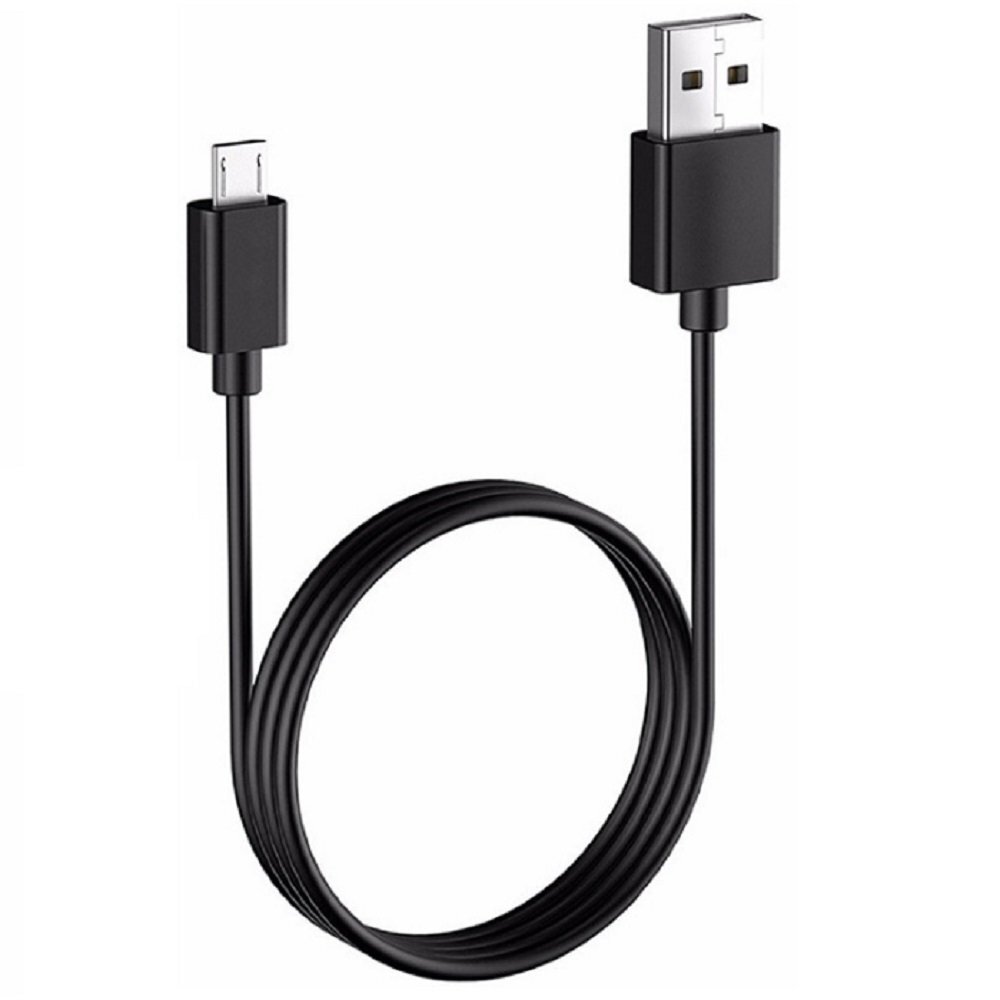 【vaps_3】MicroUSBケーブル 《1m》 《ブラック》 1A USB(A)オス - USB(Micro-B)オス データ転送 充電ケーブル 送込_画像3