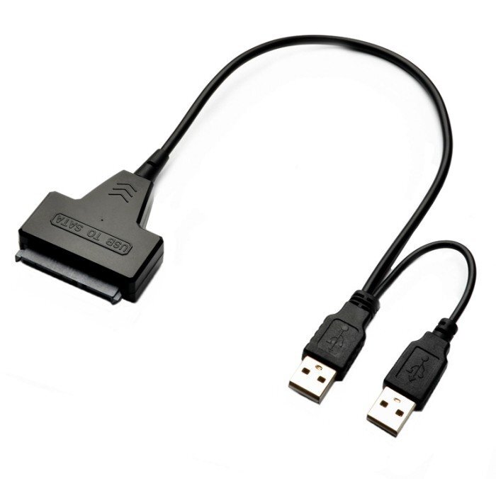 【vaps_2】SATA - USB2.0 変換ケーブル 2.5インチ SATAハードディスク SSD USB接続 送込の画像1