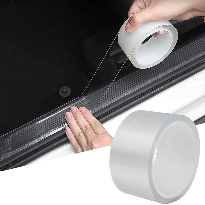 [vaps_4] car clear protection film 5cm×10m door film edge molding body protection k rear film tape including postage 